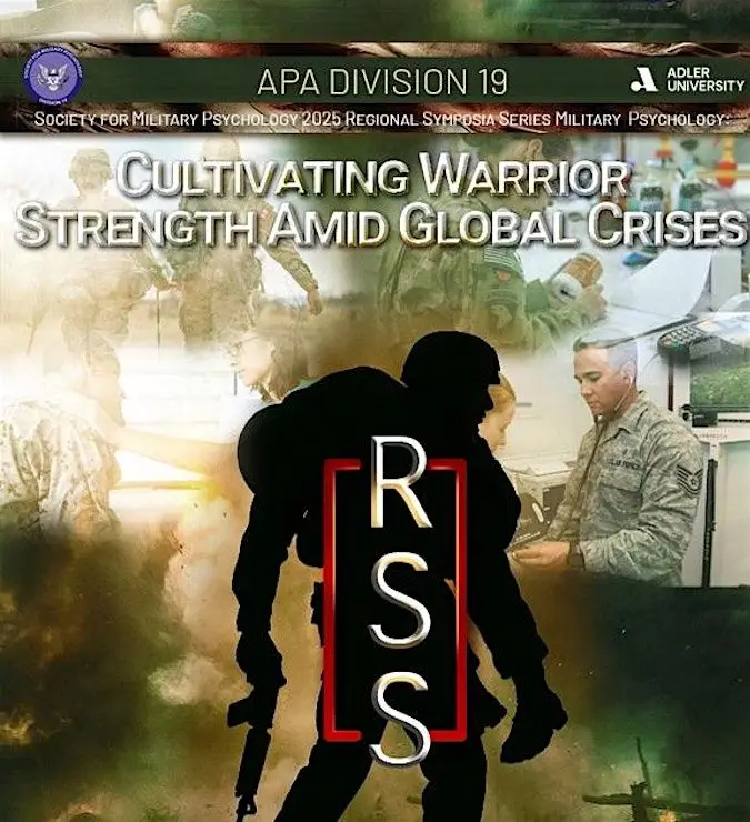 Military psychology symposium promotional material